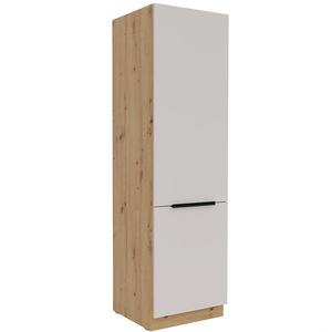 Kuchynská skrinka Solea cashmere/artisan 60DK-210 2F vyobraziť