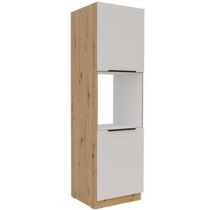 Kuchynská skrinka Solea cashmere/artisan 60DP-210 2F vyobraziť