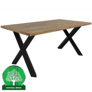 Stôl drevené Malmo Linear Olejovaný dub 40mm vyobraziť