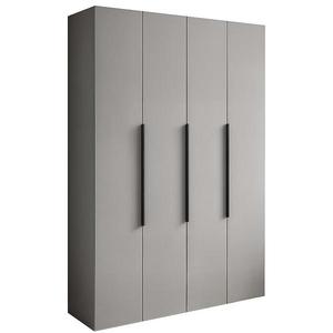 Skriňa Nicea 160 Sivá vyobraziť