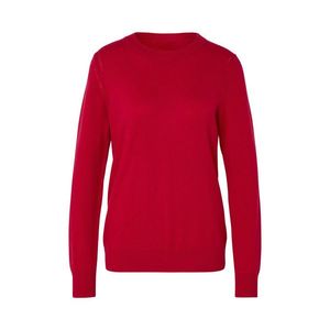 Pulóver z jemnej pleteniny s kašmírom, červený vyobraziť