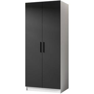 Skriňa Gold 2d Biela/Čierna vyobraziť