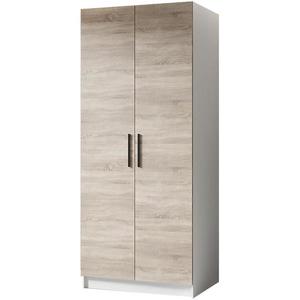 Skriňa Gold 2d Biela/Dub Sonoma vyobraziť