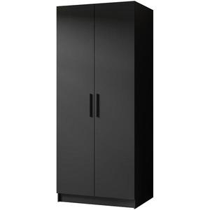 Skriňa Gold 2d Čierna/Čierna vyobraziť