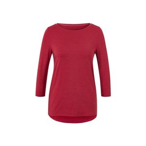 Funkčné tričko s trojštvrťovými rukávmi, červené vyobraziť