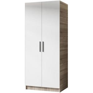 Skriňa Gold 2d Dub Sonoma/Biela vyobraziť