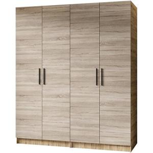 Skriňa X2 Gold 2d Dub Craft Zlatý/Dub Sonoma vyobraziť