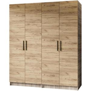 Skriňa X2 Gold 2d Dub Sonoma/Dub Craft Zlatý vyobraziť