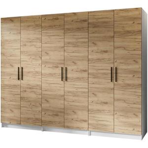 Skriňa X3 Gold 2d Biela/Dub Craft Zlatý vyobraziť