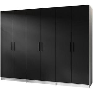 Skriňa X3 Gold 2d Biela/Čierna vyobraziť