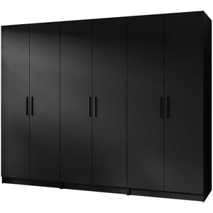 Skriňa X3 Gold 2d Čierna/Čierna vyobraziť