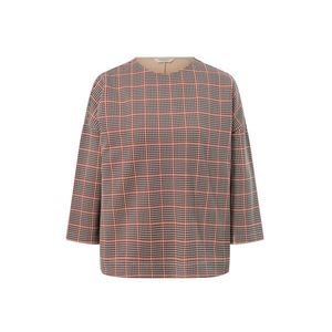 Mikinové tričko s trojštvrťovými rukávmi, kohútia stopa vyobraziť