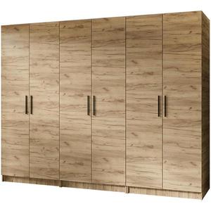 Skriňa X3 Gold 2d Dub Craft Zlatý/Dub Craft Zlatý vyobraziť