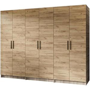 Skriňa X3 Gold 2d Dub Sonoma/Dub Craft Zlatý vyobraziť