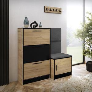 Skrinka na topánky Kpl Foli Craft + Sivá (ITAKA 50) vyobraziť