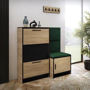 Skrinka na topánky Kpl Foli Craft + Zelená (KRONOS 19) vyobraziť