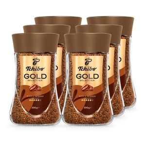 Tchibo Gold Selection - 200gx6 instantné kávy vyobraziť