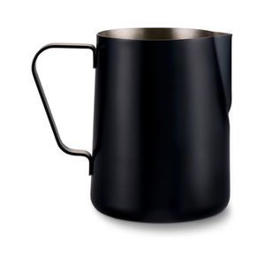 Kanvička na mlieko, čierna vyobraziť