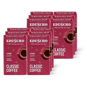 Eduscho Classic Coffee Strong - 12 x 250 g mletej kávy vyobraziť