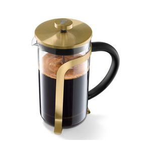 Kanvica french press 800 ml, 6 šálok, zlatá vyobraziť