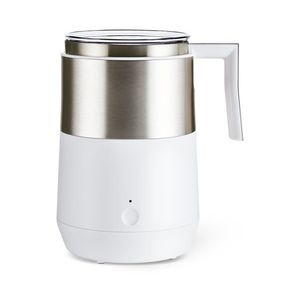 Indukčný napeňovač mlieka, krémovobiely vyobraziť
