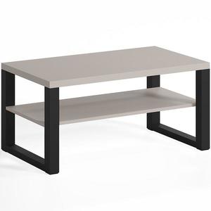 Konferenčný stolík Mona 1050 + Polica Kašmír/čierna vyobraziť