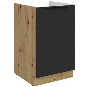 Kuchynská skrinka Aria-Bl/Ar Anti Fingerprint 50zl 1f Bb vyobraziť