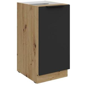 Kuchynská skrinka Aria-Bl/Ar Anti Fingerprint 40d 1f Bb vyobraziť