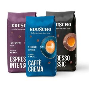Eduscho Ochutnávkový set 3kg zrnkovej kávy vyobraziť