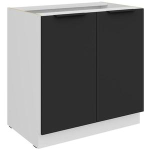 Kuchynská skrinka Aria-Bl/Wh Anti Fingerprint 80d 2f Bb vyobraziť