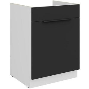 Kuchynská skrinka Aria-Bl/Wh Anti Fingerprint 60zl 1s Bb vyobraziť