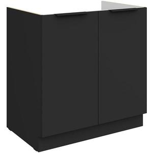 Kuchynská skrinka Aria-Bl/Bl Anti Fingerprint 80zl 2f Bb vyobraziť