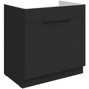 Kuchynská skrinka Aria-Bl/Bl Anti Fingerprint 80zl 1s Bb vyobraziť