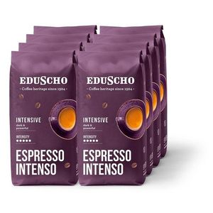 Eduscho Espresso Intenso - 8 x 1 kg zrnkovej kávy vyobraziť