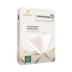 Papierový filter veľ. 101, biely, 80 ks vyobraziť