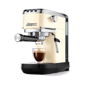 Pákový kávovar »Lapressa«, krémový vyobraziť