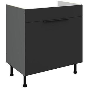 Kuchynská skrinka Aria-Bl/Ant Anti Fingerprint 80zl 1s Bb vyobraziť