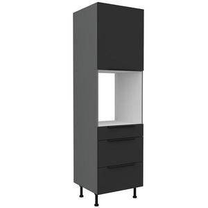 Kuchynská skrinka Aria-Bl/Ant Anti Fingerprint 60dps-215 1f 3s vyobraziť