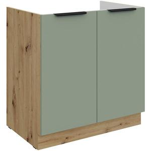 Kuchynská skrinka Aria-Sa/Ar Anti Fingerprint 80zl 2f Bb vyobraziť