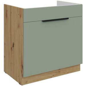 Kuchynská skrinka Aria-Sa/Ar Anti Fingerprint 80zl 1s Bb vyobraziť