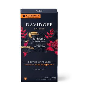 DAVIDOFF CAFÉ ORIGINS Brazil Espresso - 10 kapsúl vyobraziť