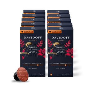 DAVIDOFF CAFÉ ORIGINS Brazil Espresso - 10 x 10 kapsúl vyobraziť