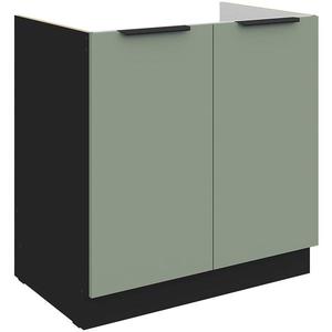 Kuchynská skrinka Aria-Sa/Bl Anti Fingerprint 80zl 2f Bb vyobraziť