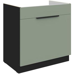 Kuchynská skrinka Aria-Sa/Bl Anti Fingerprint 80zl 1s Bb vyobraziť