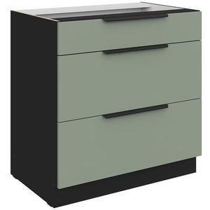 Kuchynská skrinka Aria-Sa/Bl Anti Fingerprint 80d 3s Bb vyobraziť