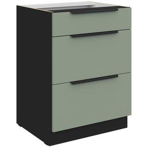 Kuchynská skrinka Aria-Sa/Bl Anti Fingerprint 60d 3s Bb vyobraziť