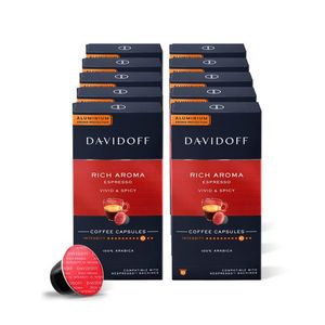 DAVIDOFF CAFÉ Rich Aroma Espresso - 10 x 10 kapsúl vyobraziť