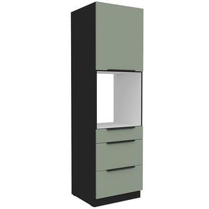 Kuchynská skrinka Aria-Sa/Bl Anti Fingerprint 60dps-210 1f 3s vyobraziť