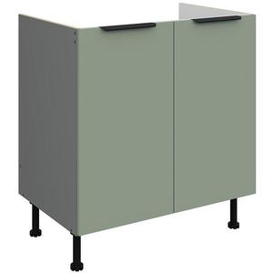 Kuchynská skrinka Aria-Sa/Ant Anti Fingerprint 80zl 2f Bb vyobraziť