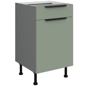 Kuchynská skrinka Aria-Sa/Ant Anti Fingerprint 50d 1f 1s Bb vyobraziť